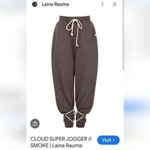 LAINA RAUMA CLOUD SUPER JOGGER - SMOKE -Small